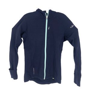 Icebreaker Merino GT Sports Hooded Jacket Full Zip  Size Large